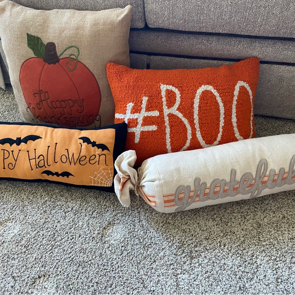 Halloween/Fall/Thanksgiving Pillows
